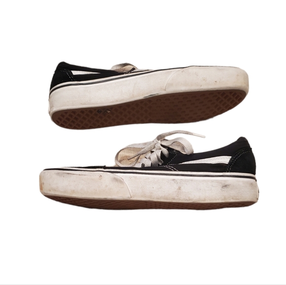 Unisex Vans Old skool size mens 6.5/women's 8 color black/white - Picture 3 of 4